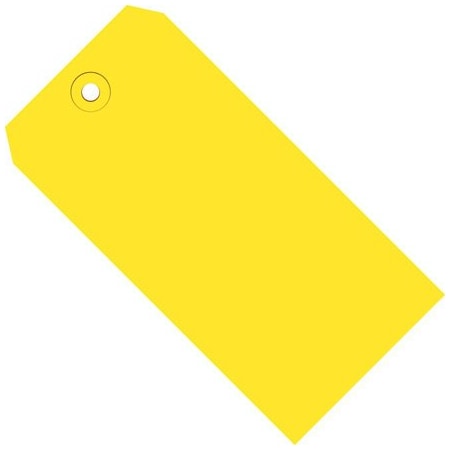 Bsc Preferred 6 1/4 x 3 1/8'' Yellow 13 Pt. Shipping Tags, 1000PK BUY00015803